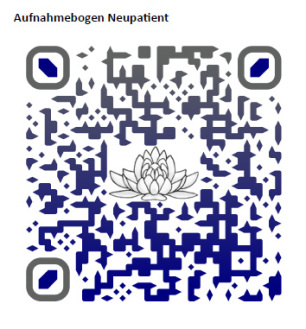 QR-Code Aufnahmebogen Neupatient