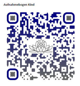 QR-Code Aufnahmebogen Kind